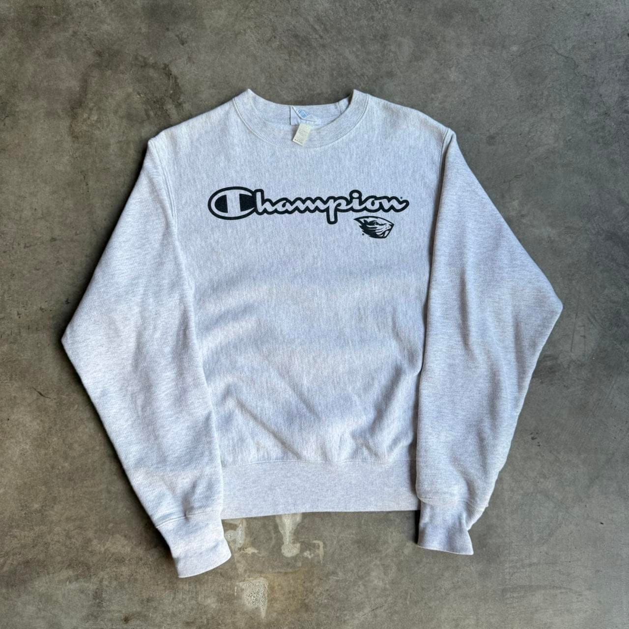 Champion Men's Grey Sweatshirt